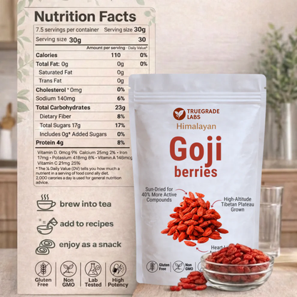 Bio-Himalaya-Goji-Beeren – 10.000 mg Herz- und Leberunterstützung